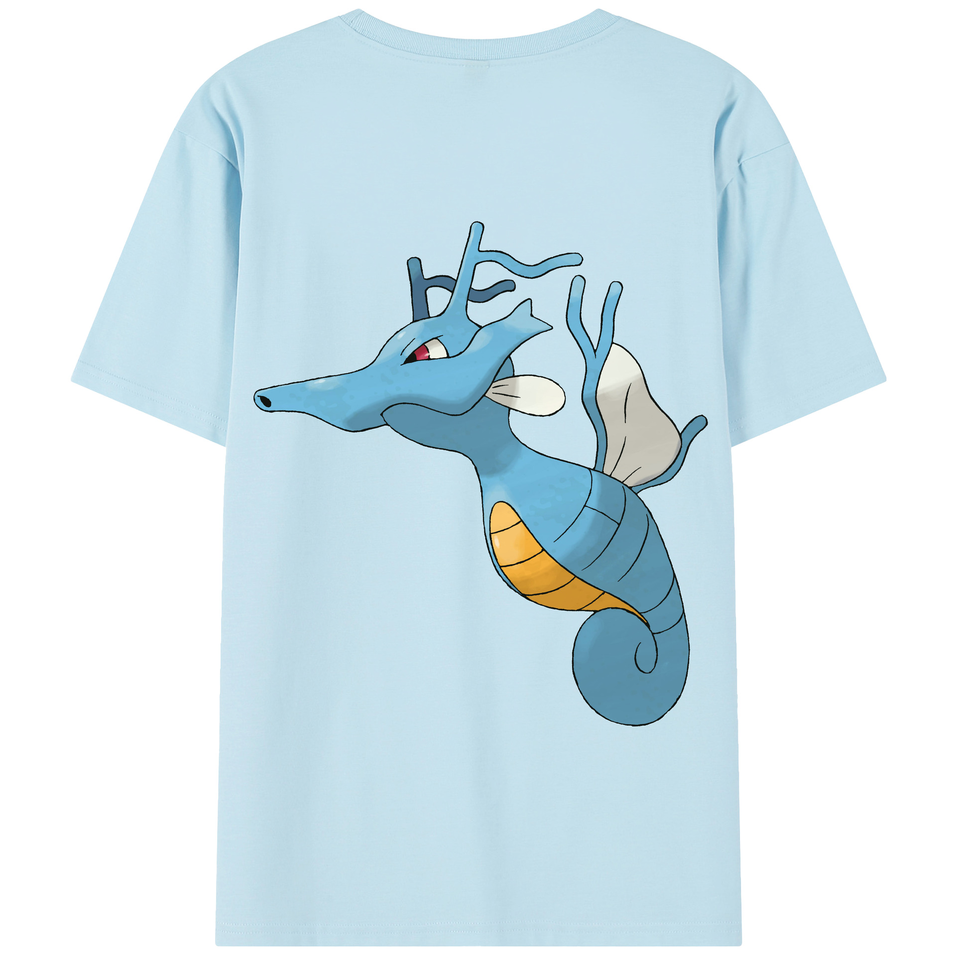 （画像用） ポケットモンスター Pokémon 綿100％半袖Tシャツ（背面プリント）